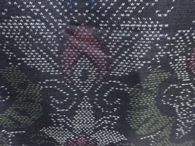 Japanese Kimono / Tsumugi Silk